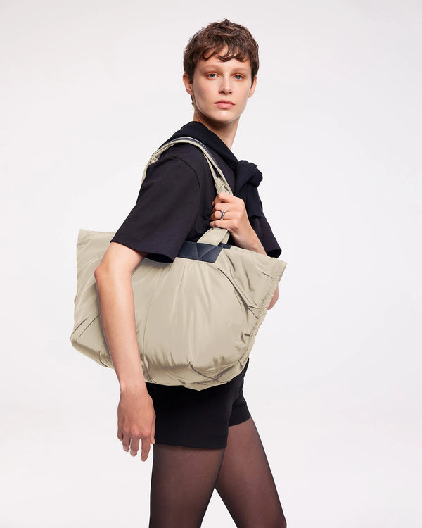 Caba Tote Medium Beige by VEE COLLECTIVE