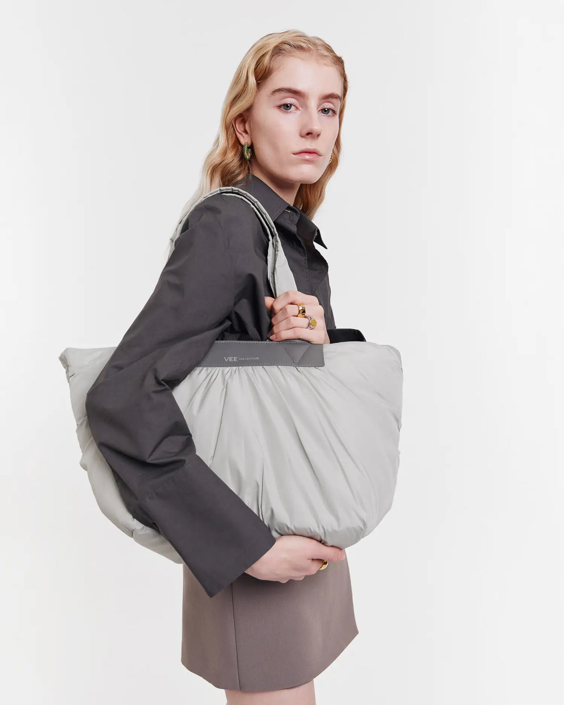 Caba Tote Medium Cloud by VEE COLLECTIVE