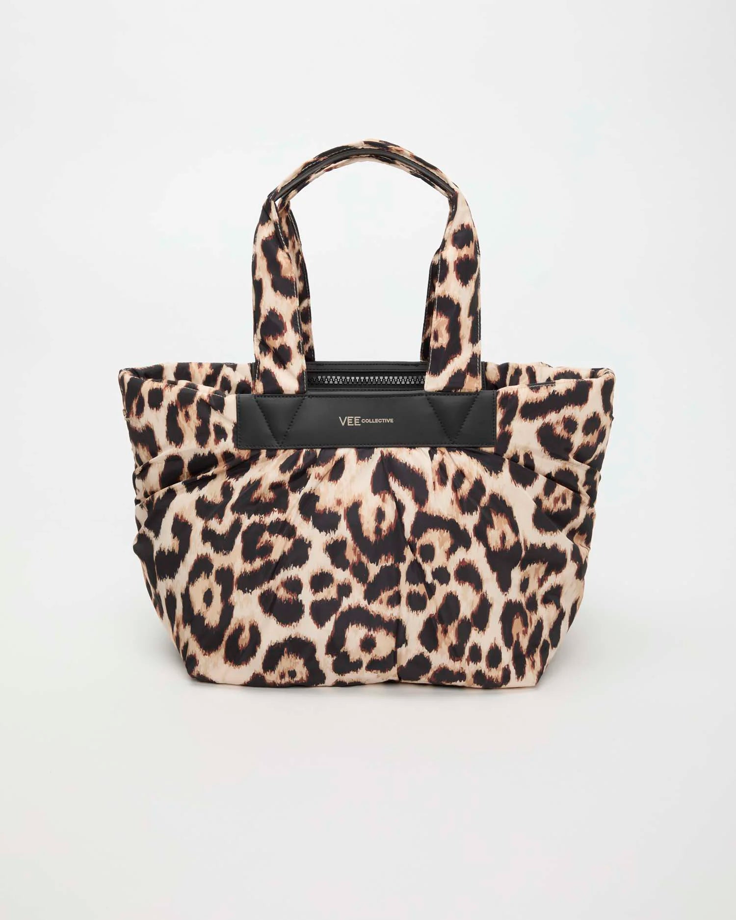 Caba Tote Medium Leopard | Medium Tote Bags | VEE COLLECTIVE