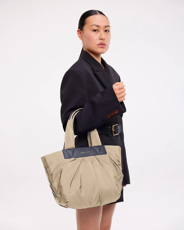 Caba Tote Small Beige by VEE COLLECTIVE