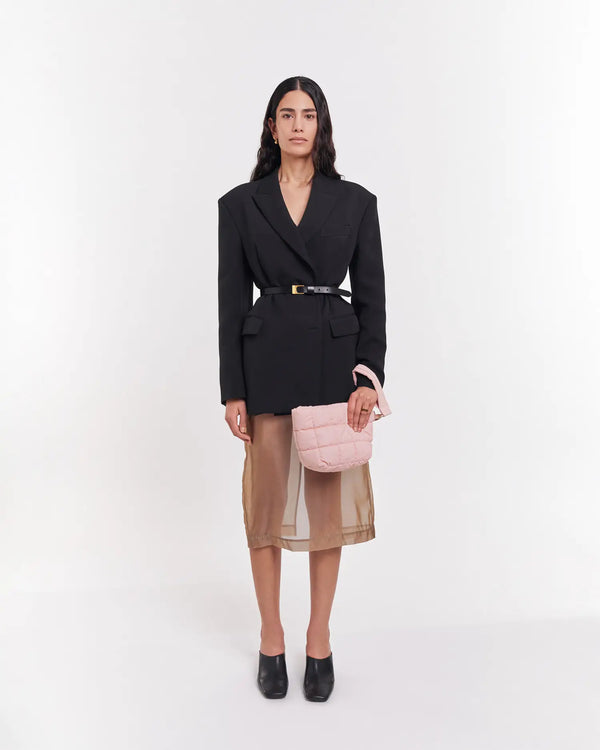 Porter Clutch Seashell Pink by VEE COLLECTIVE