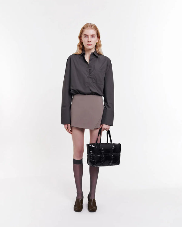 Porter Marché Small Black Vinyl by VEE COLLECTIVE