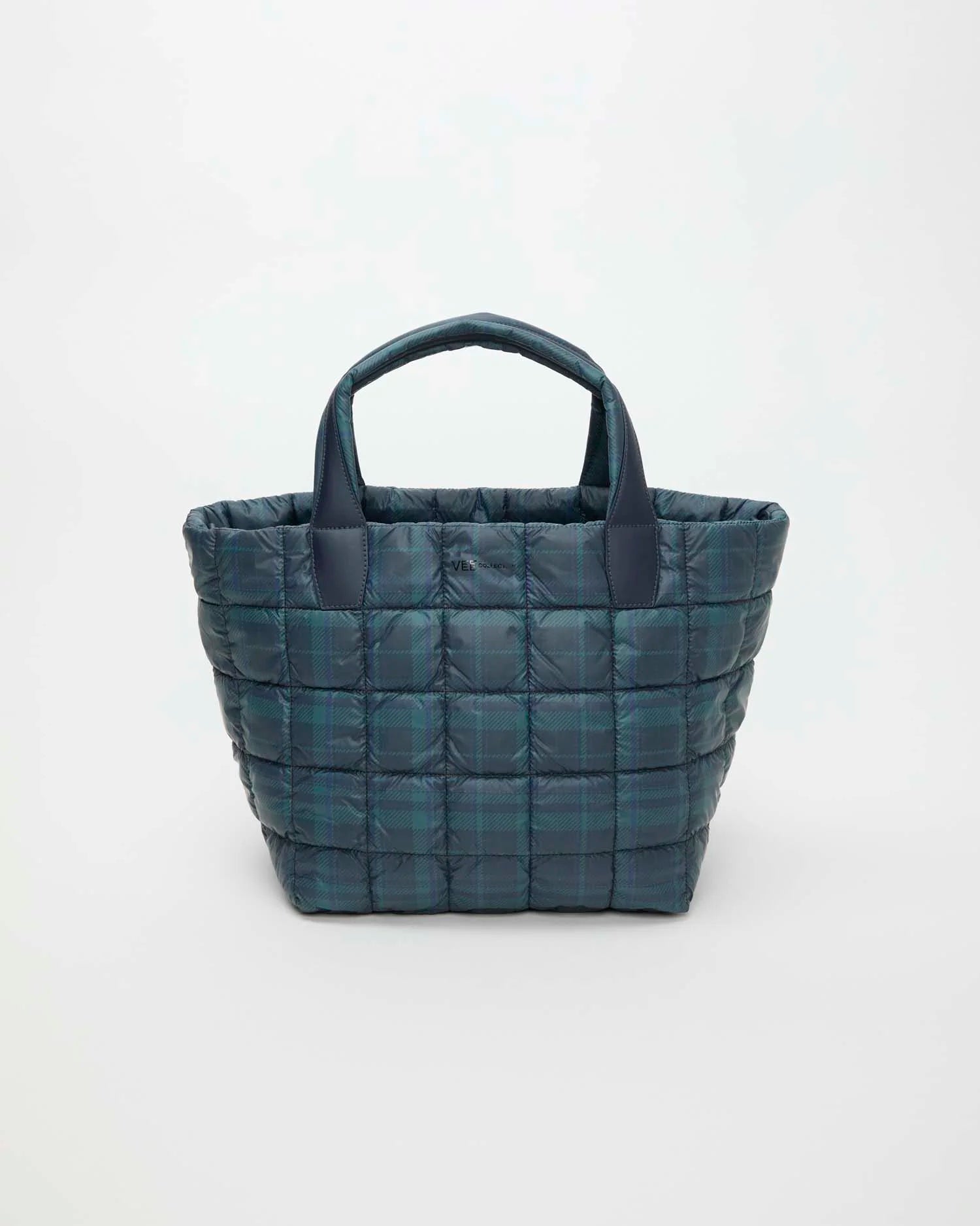 Porter Tote Medium Ivy Plaid | Medium Tote Bags | VEE COLLECTIVE