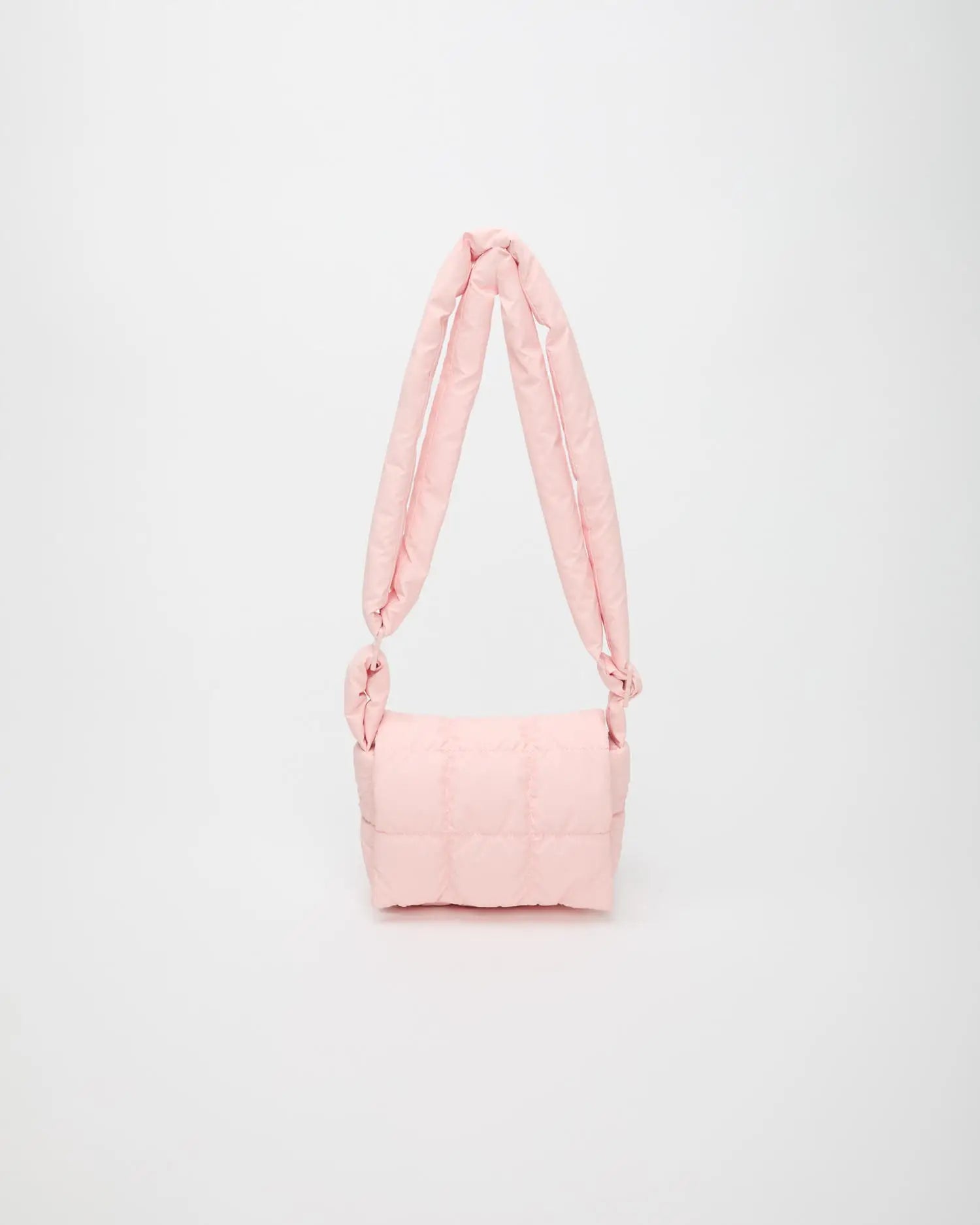 バッグ 25SS Mini Messenger Bag Light Pink Pink Water Resistant Nylon Messenger Bag - Shoulder Bag