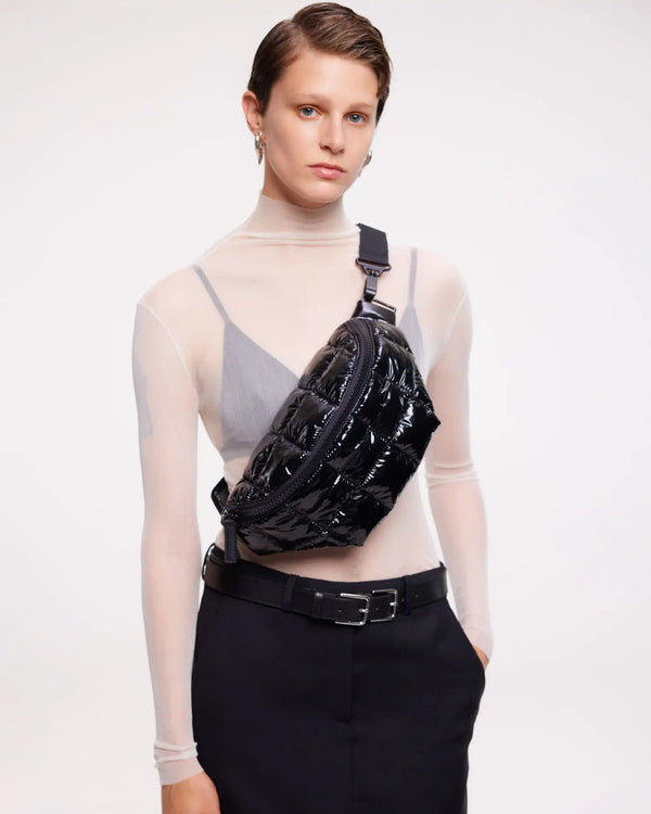Porter Sling Black Vinyl - VEE COLLECTIVE