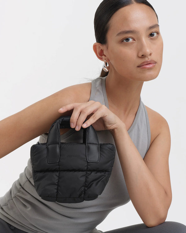 Porter Tote Micro Matt Black by VEE COLLECTIVE
