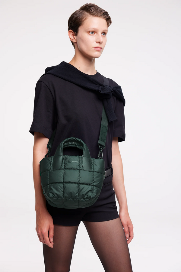 Porter Tote Mini Bottle Green by VEE COLLECTIVE