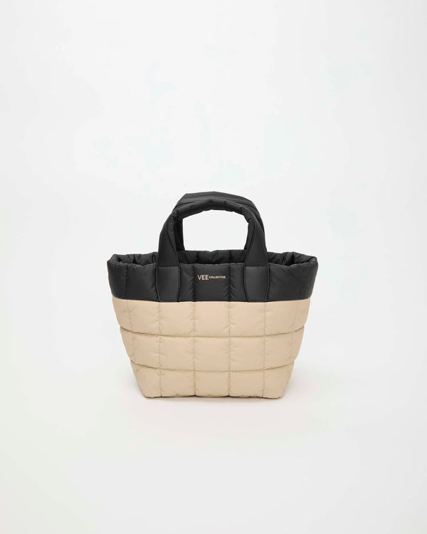 Porter Tote Small Black Desert by VEE COLLECTIVE