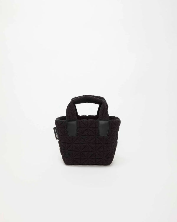 Vee Tote Mini Black Sherpa by VEE COLLECTIVE