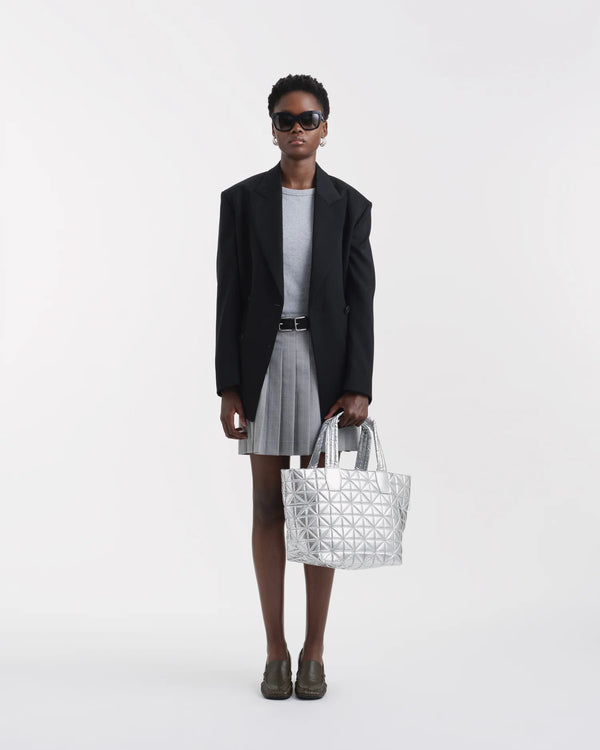 Vee Tote Small Chrome Metallic