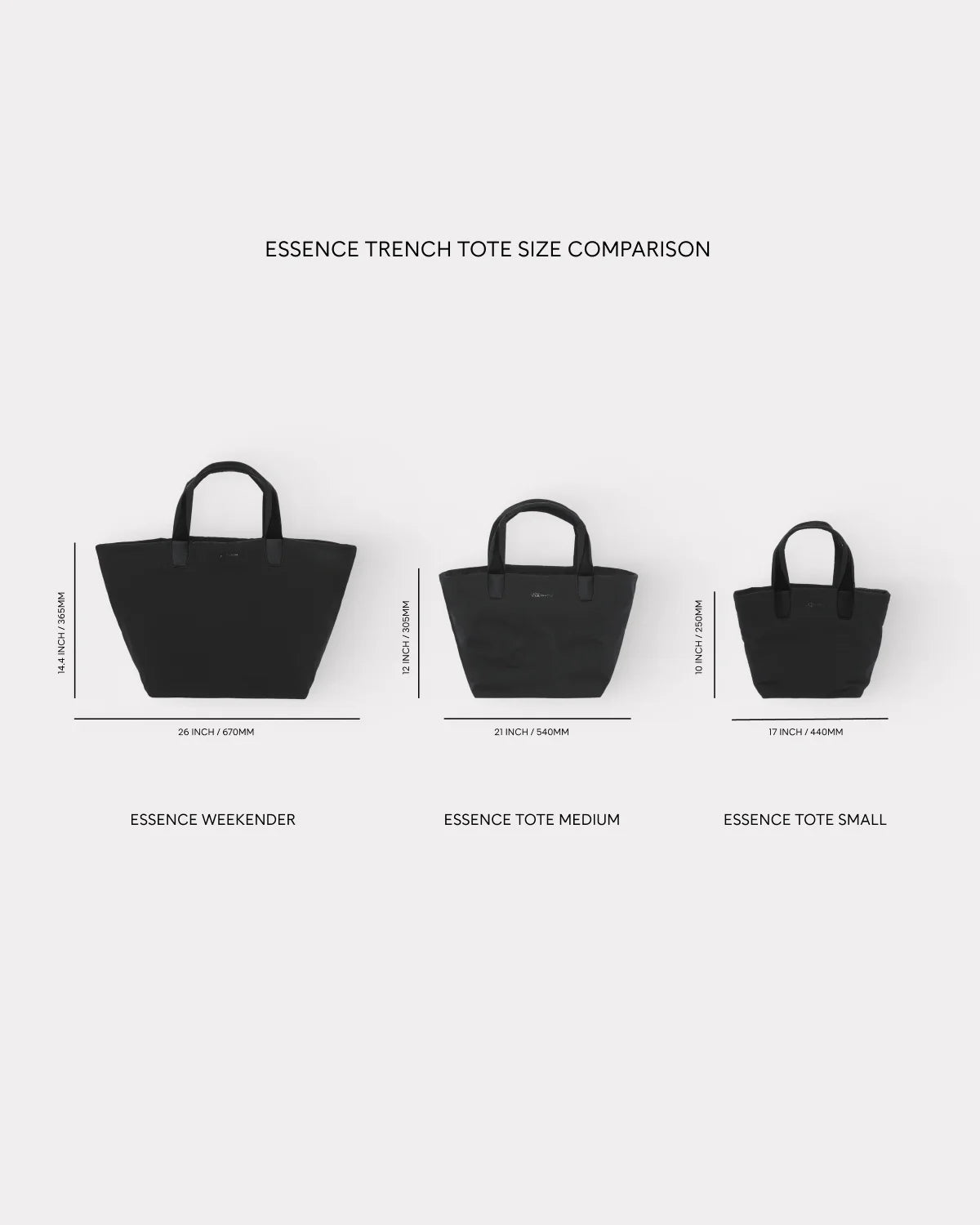 Essence Tote Medium Beige Trench