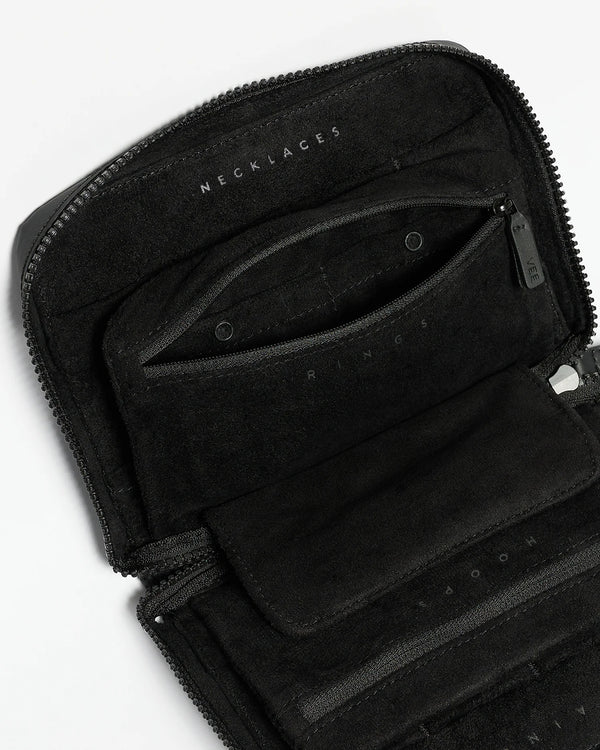 VEE x Jennifer Meyer Jewelry Case Black
