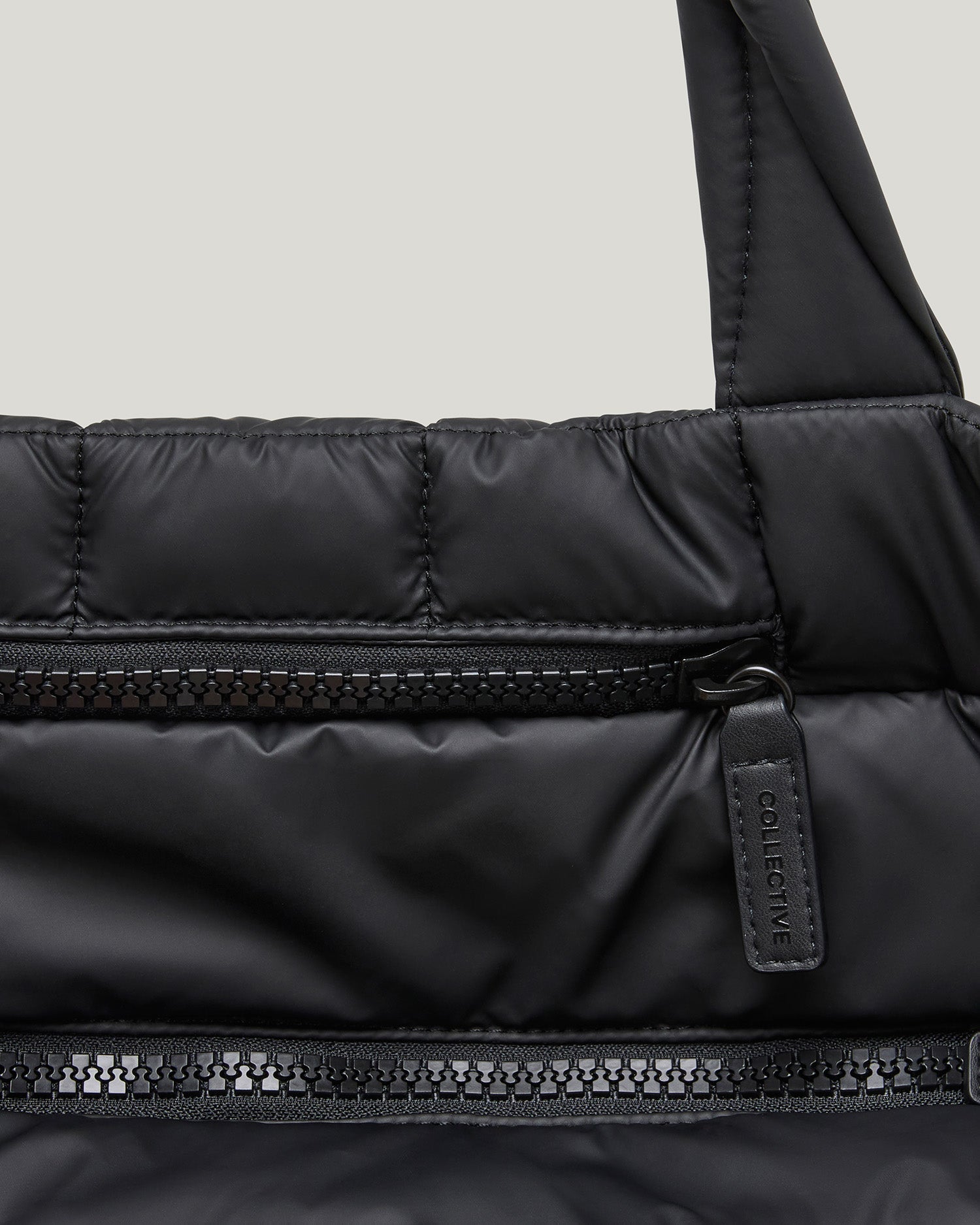 Porter Tote Medium | Matt Black Medium Tote Bags | VEE COLLECTIVE