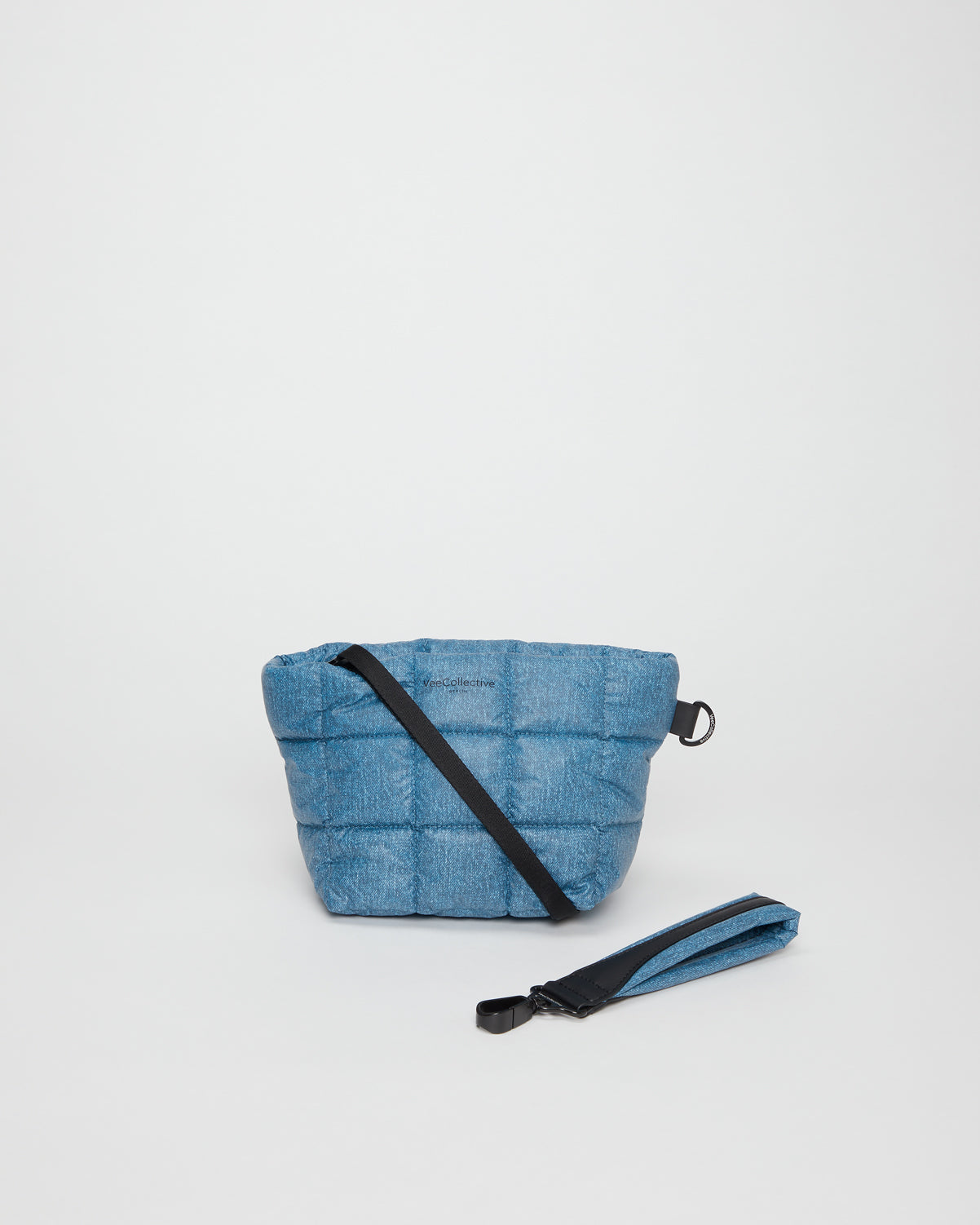 Denim clutch outlet