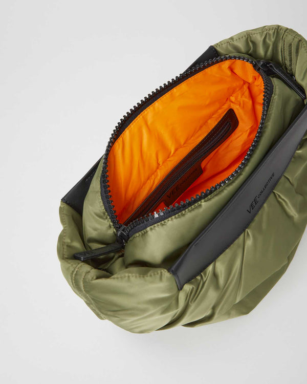 Caba Clutch Olive - VEE COLLECTIVE
