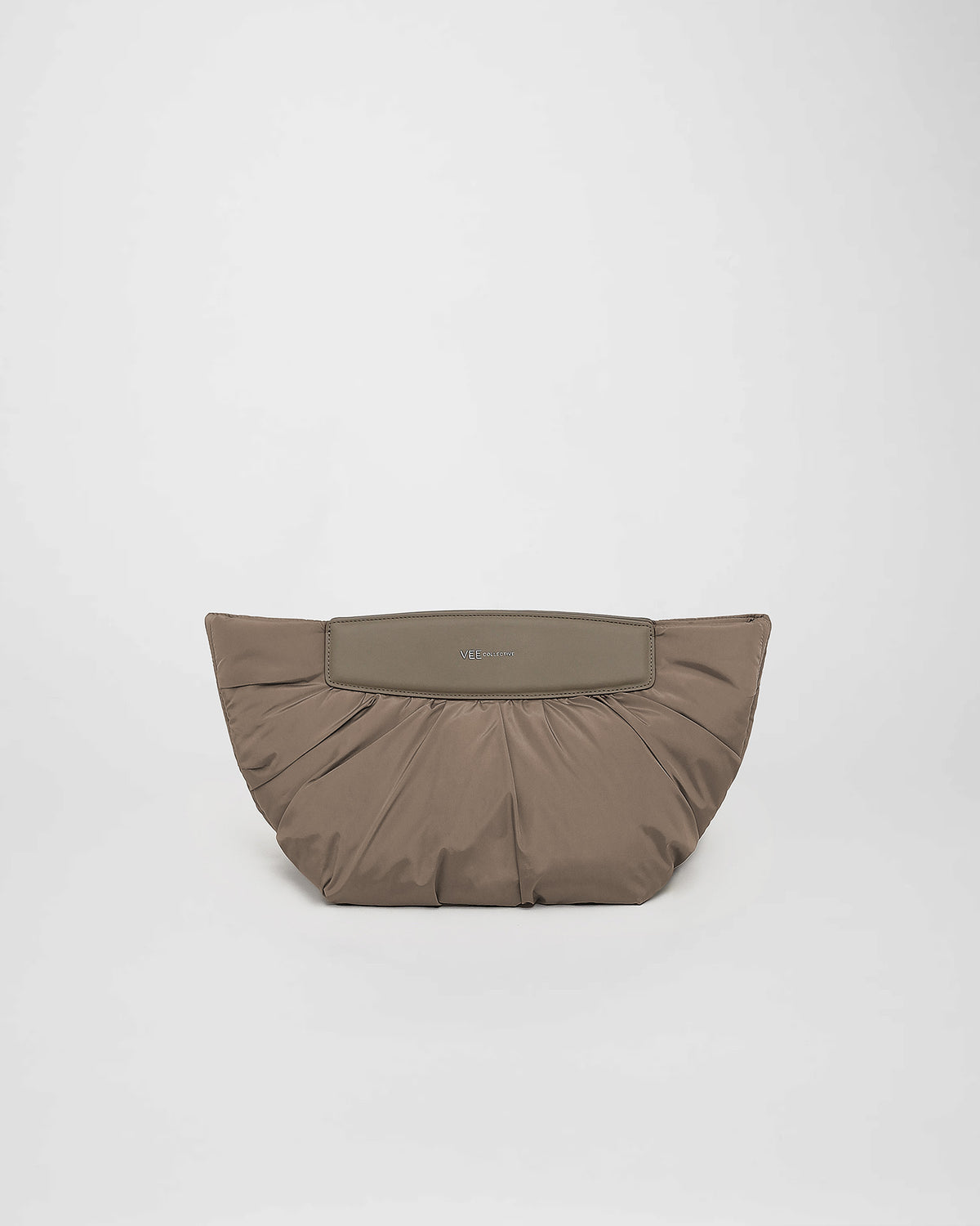 Caba Clutch Silver Mink