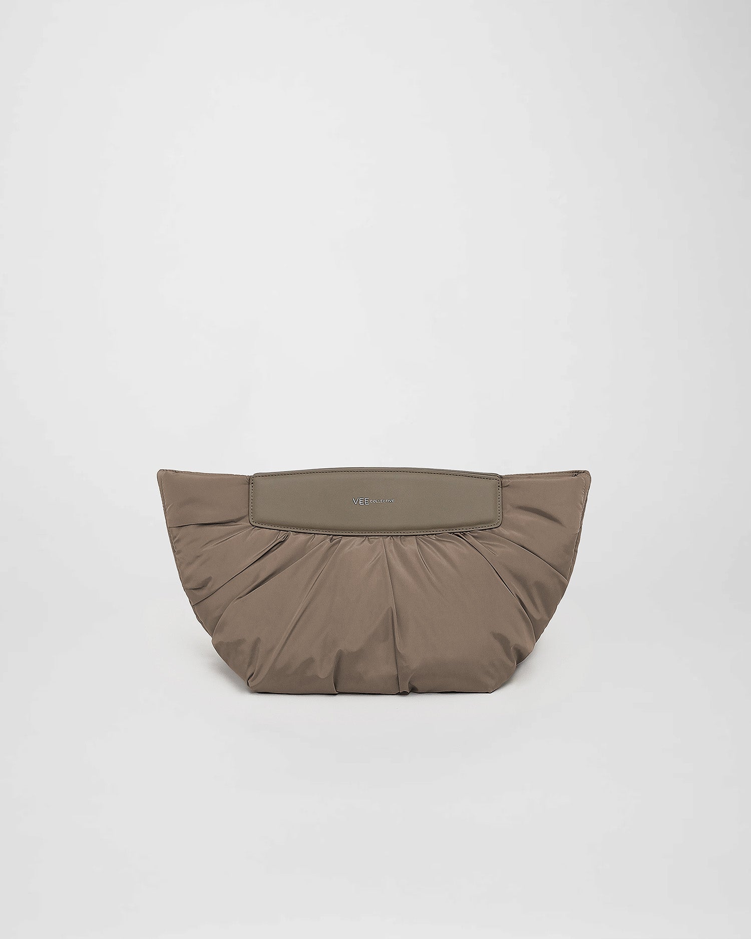 Caba Clutch Silver Mink