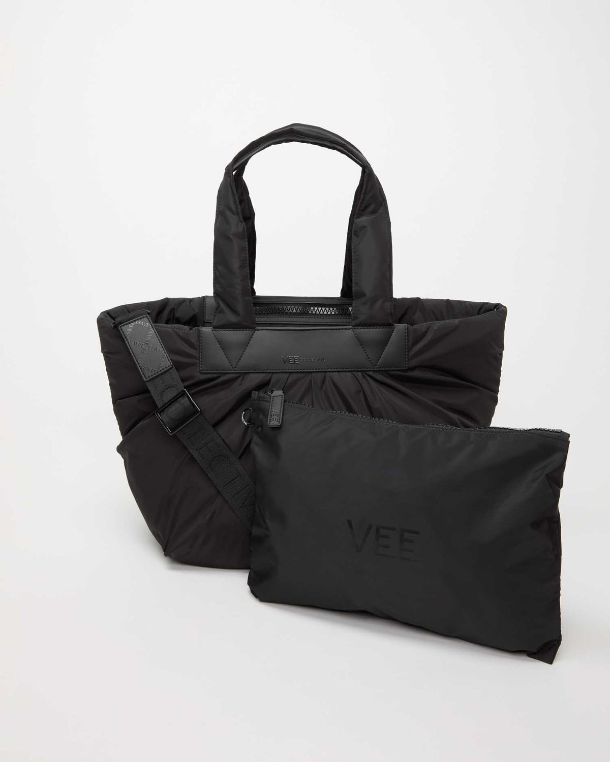 Caba Tote Medium Black - VEE COLLECTIVE