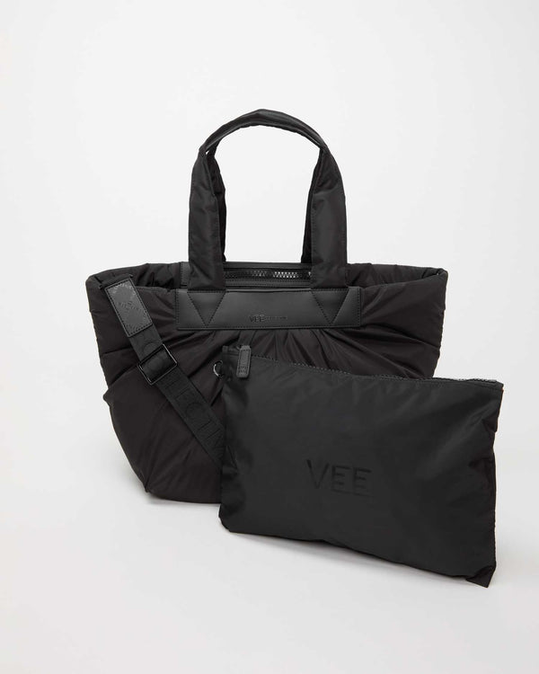 Caba Tote Medium Black - VEE COLLECTIVE