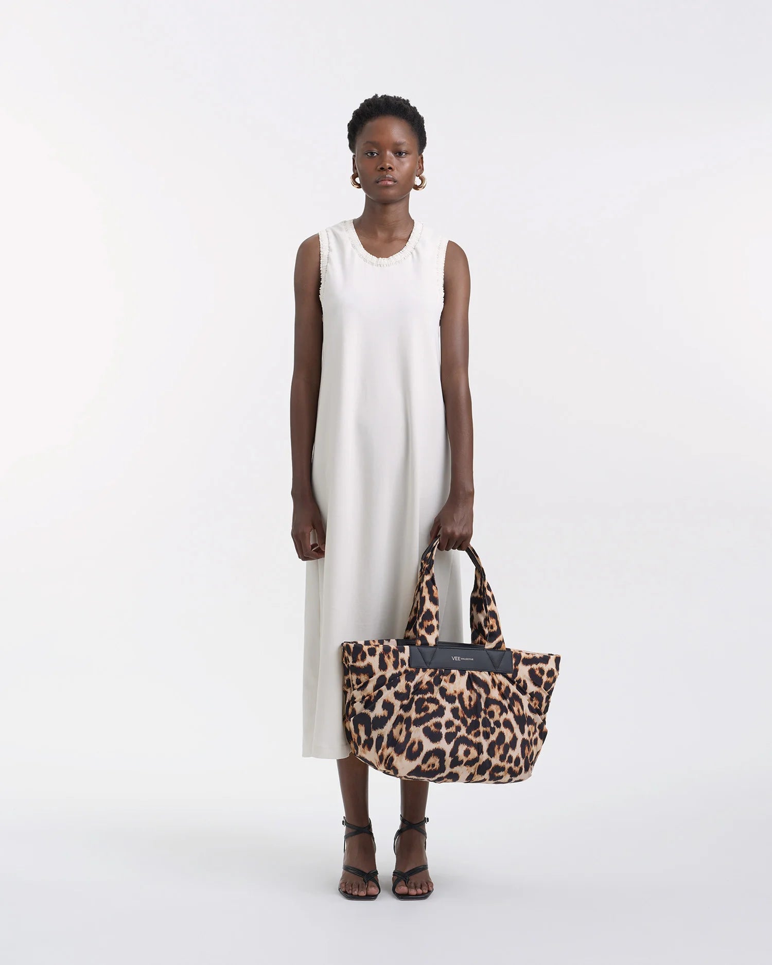 Caba Tote Medium Leopard by VEE COLLECTIVE