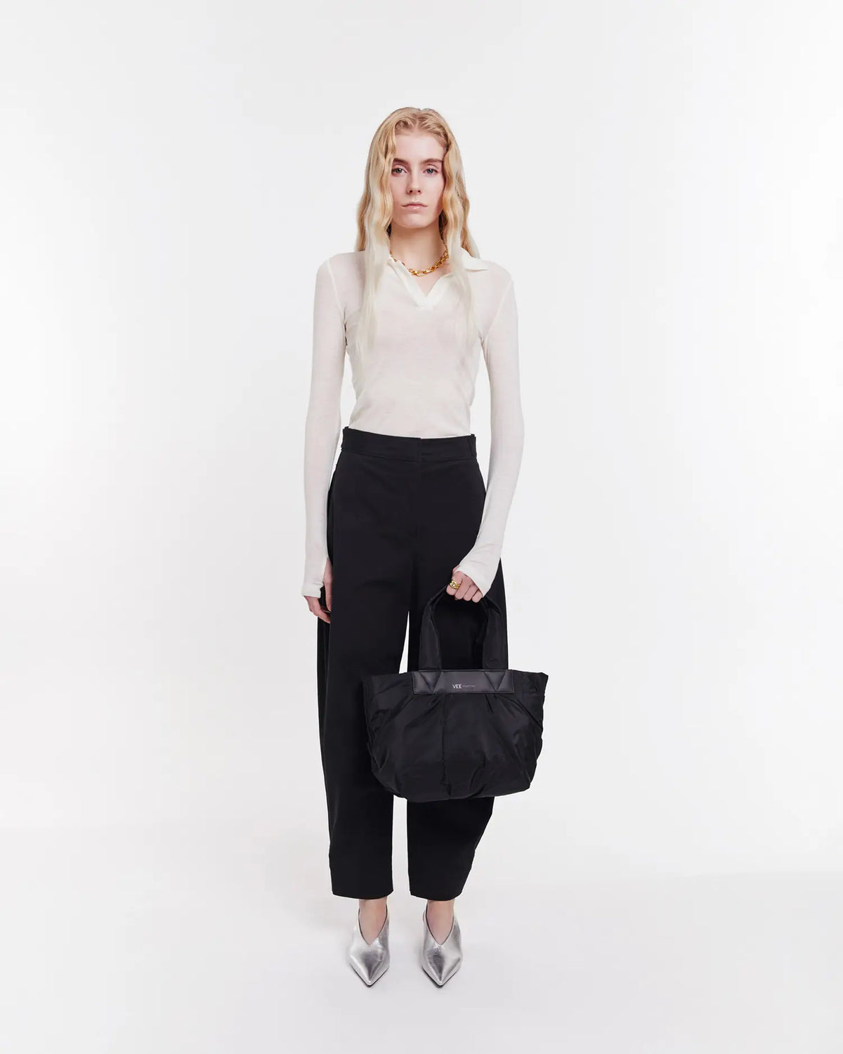 Caba Tote Small Black - VEE COLLECTIVE
