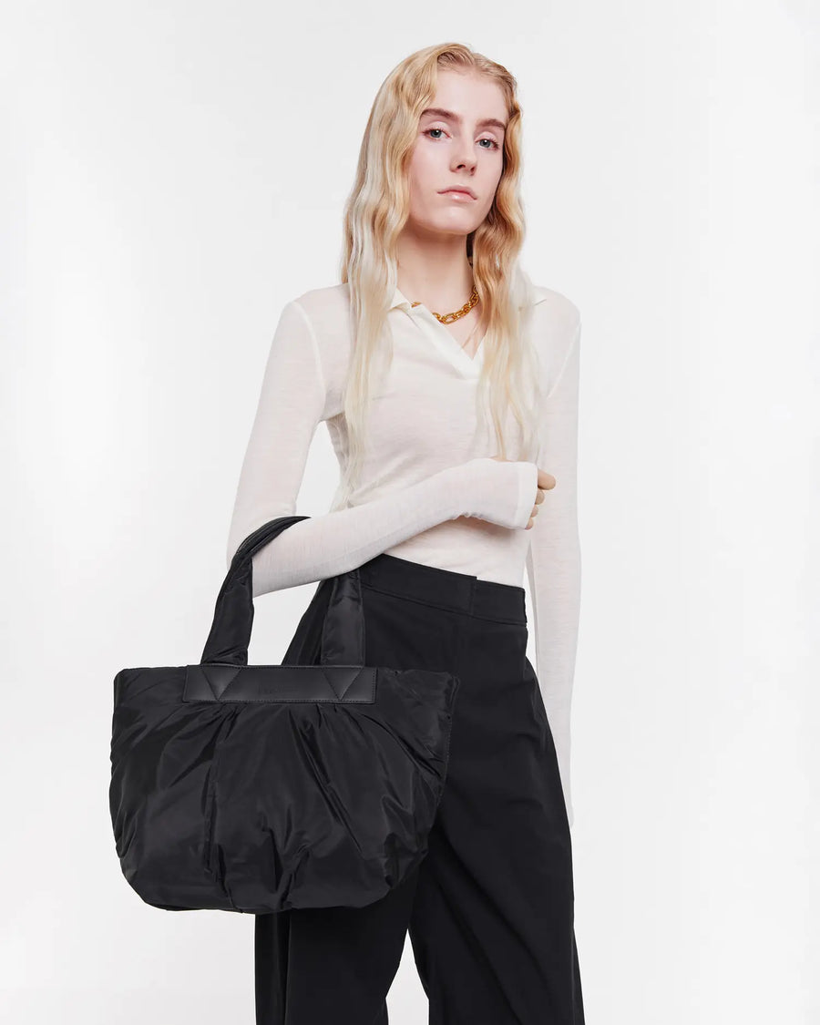 Caba Tote Small Black - VEE COLLECTIVE