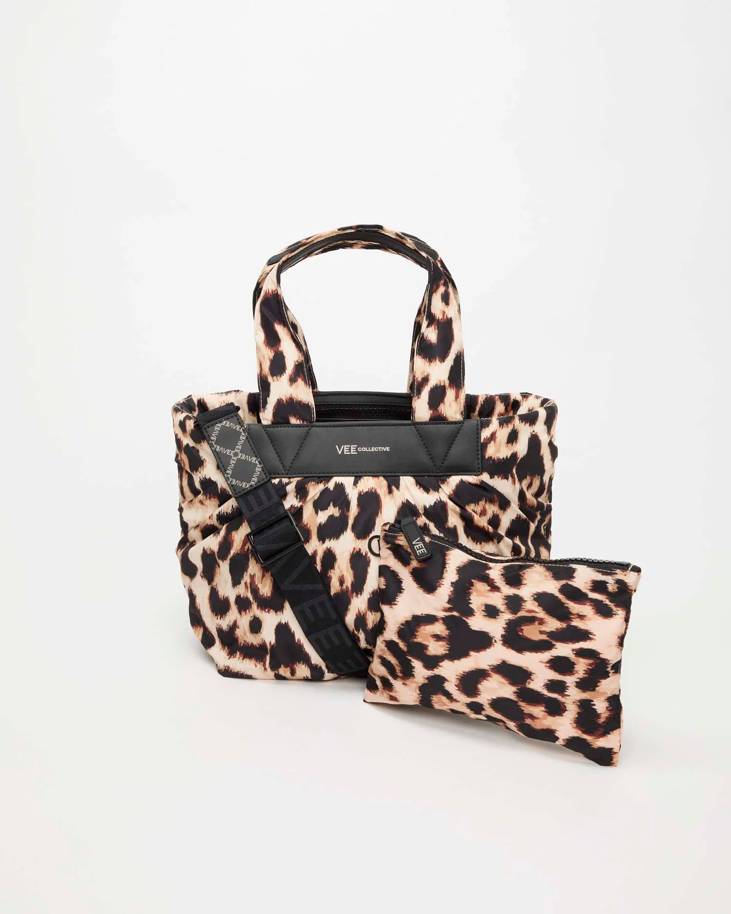 Caba Tote Small Leopard by VEE COLLECTIVE