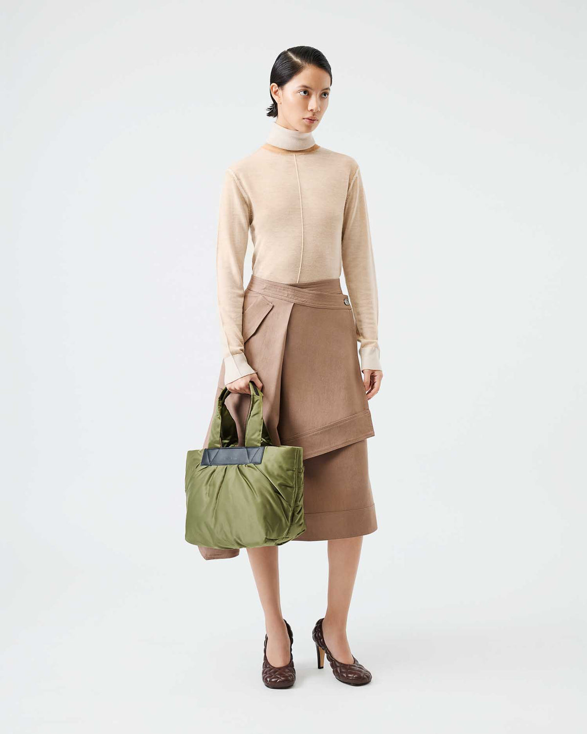 Caba Tote Small Olive - VEE COLLECTIVE