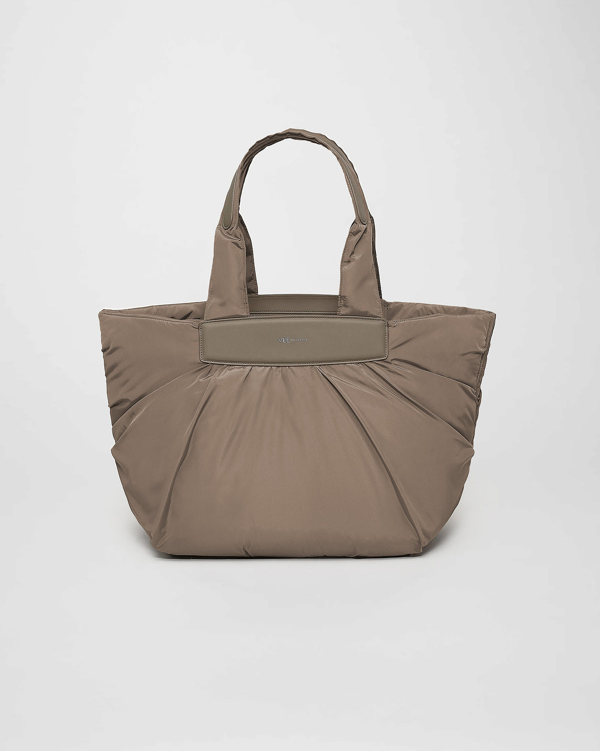Caba Tote Medium Silver Mink