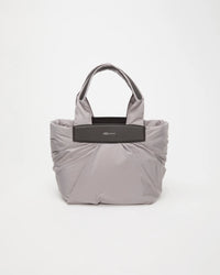 Front Image of the Caba Tote Bag Small in Dove by Vee Collective.