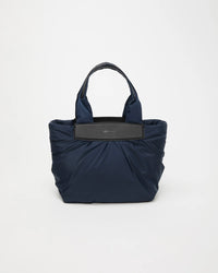 Front Image of the Caba Tote Bag Small in Marine by Vee Collective.