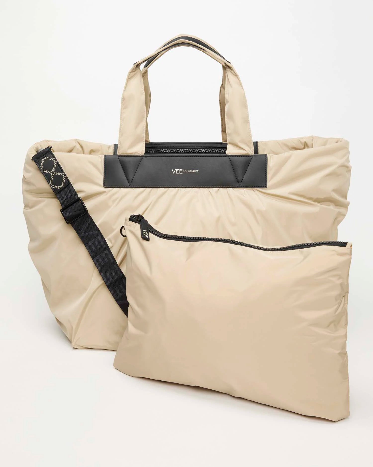 Caba Weekender Beige by VEE COLLECTIVE
