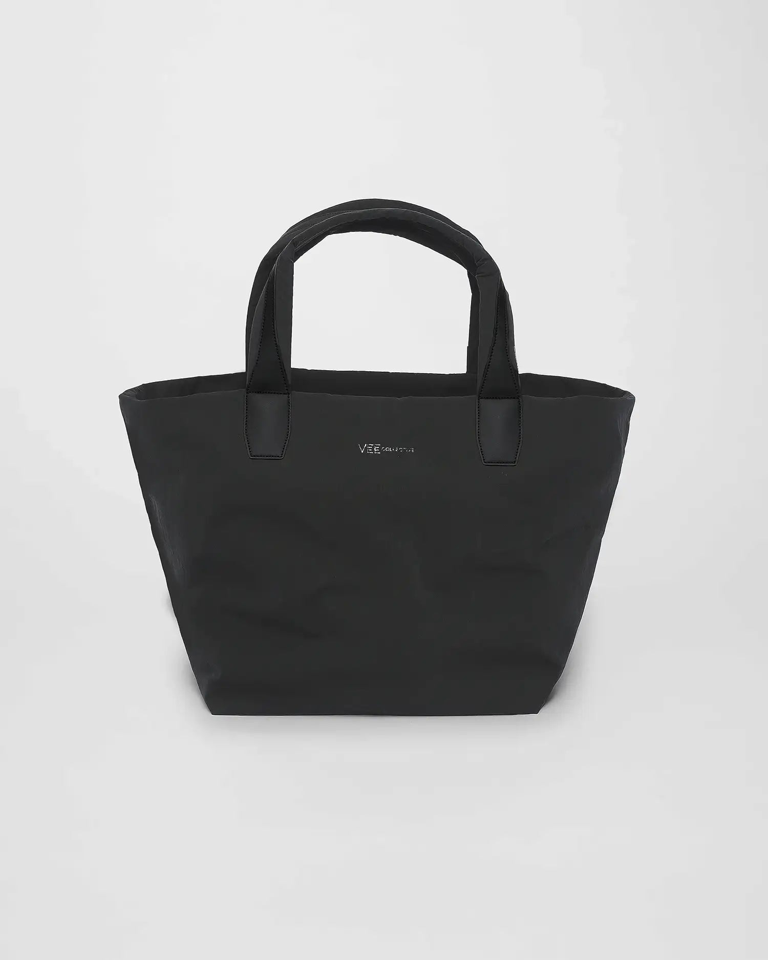 Essence Medium Tote Bag in Black Trench