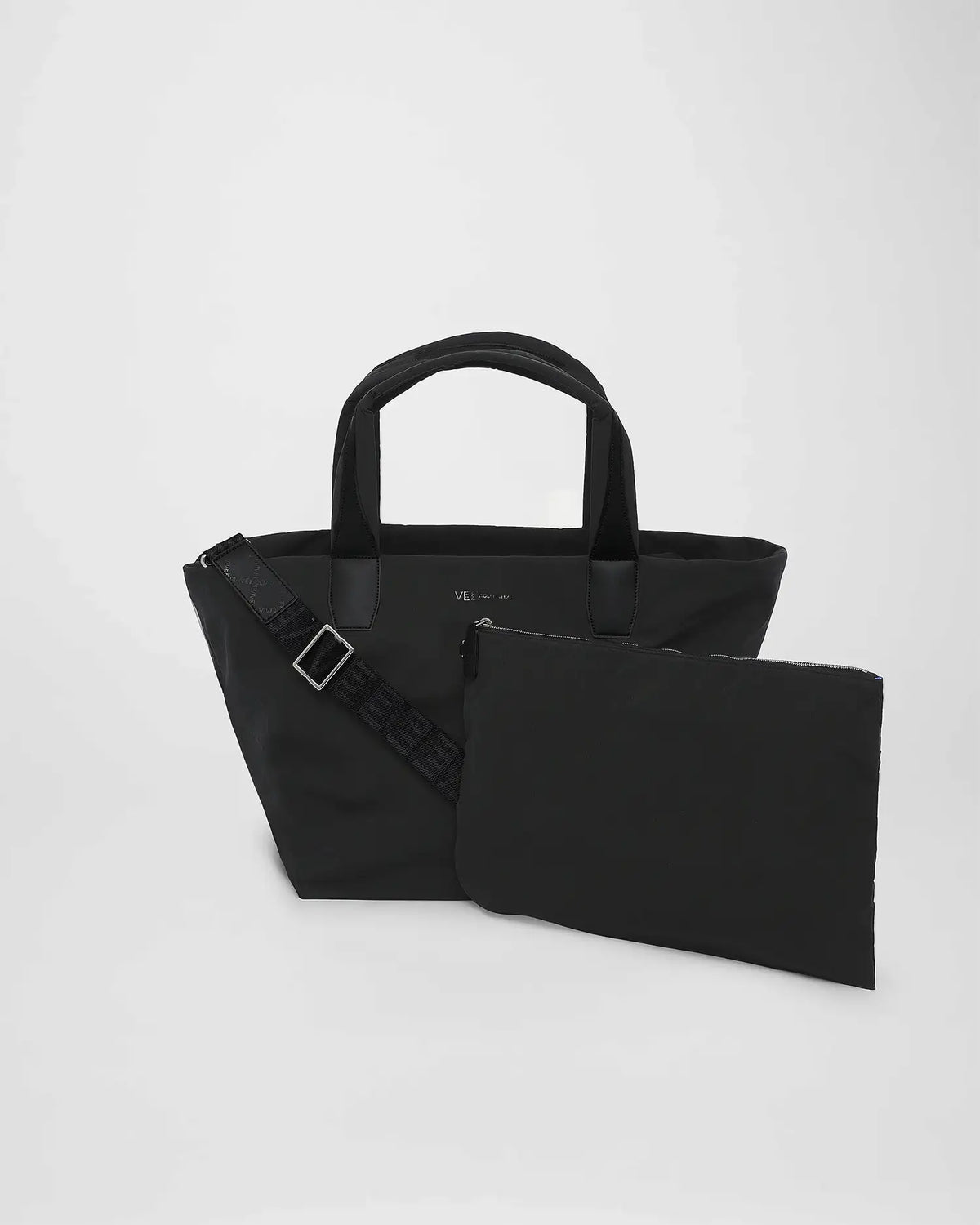 Essence Medium Tote Bag in Black Trench | VEE COLLECTIVE Essence Medium Tote Bag in Black Trench | VEE COLLECTIVE