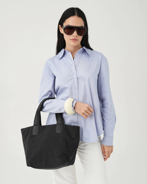 Essence Tote Small Black Trench