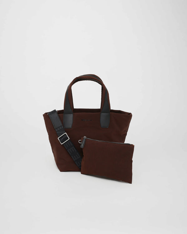 Essence Tote Small Chocolate Trench
