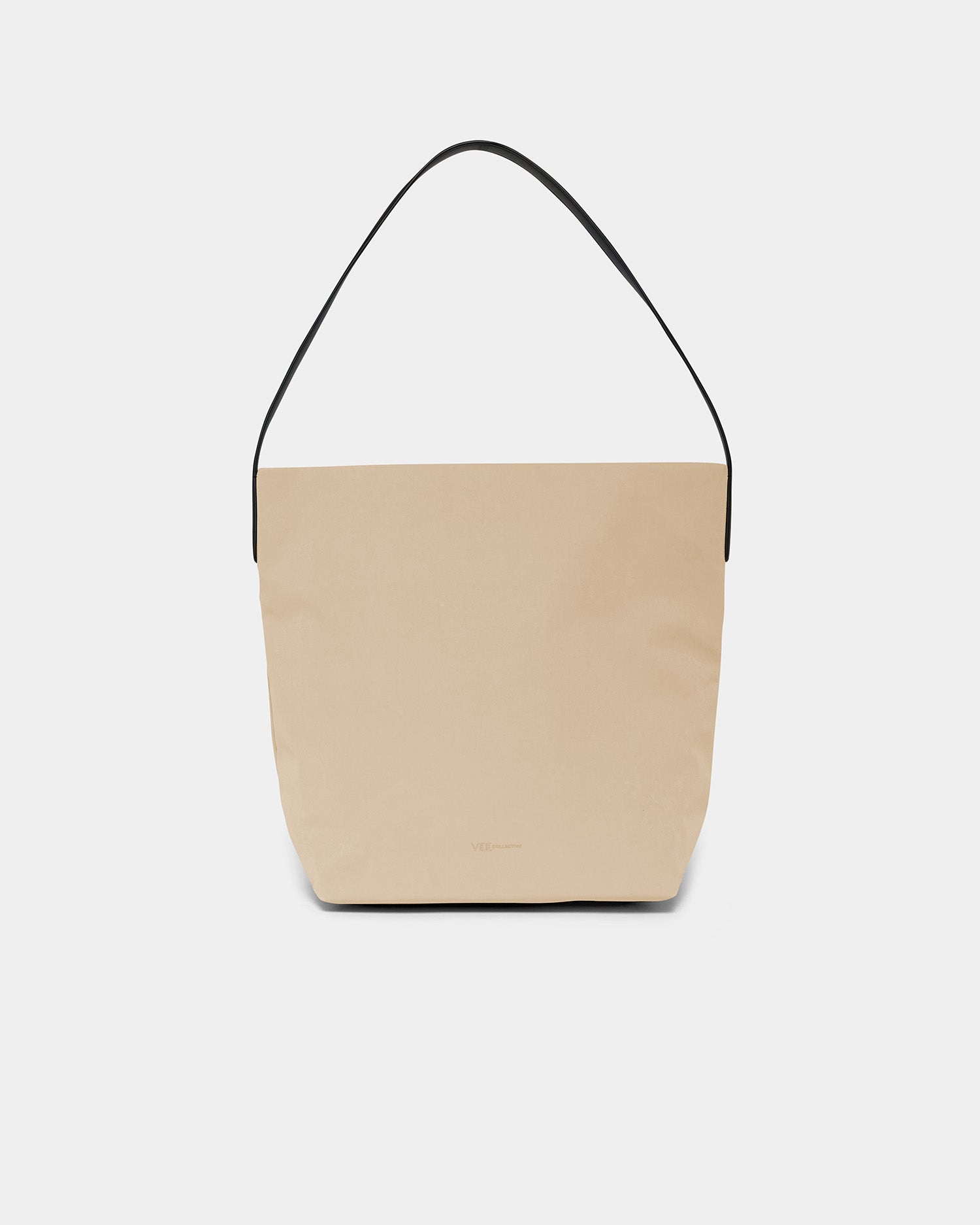 Essence Vertical Tote Beige