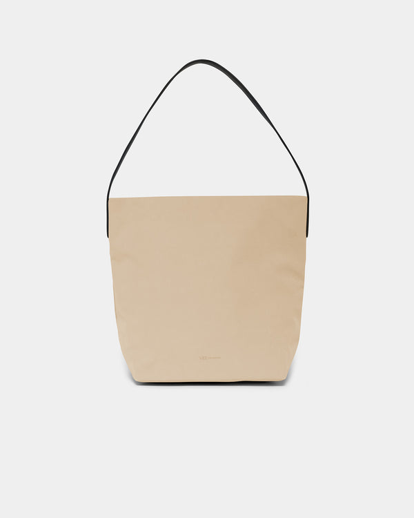 Essence Vertical Tote Beige