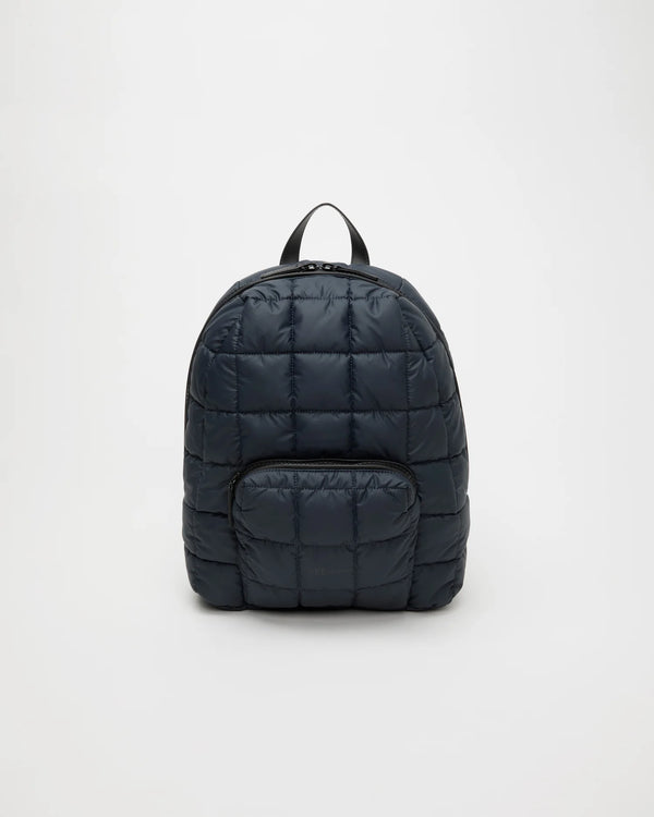 Front Image of the Porter Backpack in Dark Navy by Vee Collective.