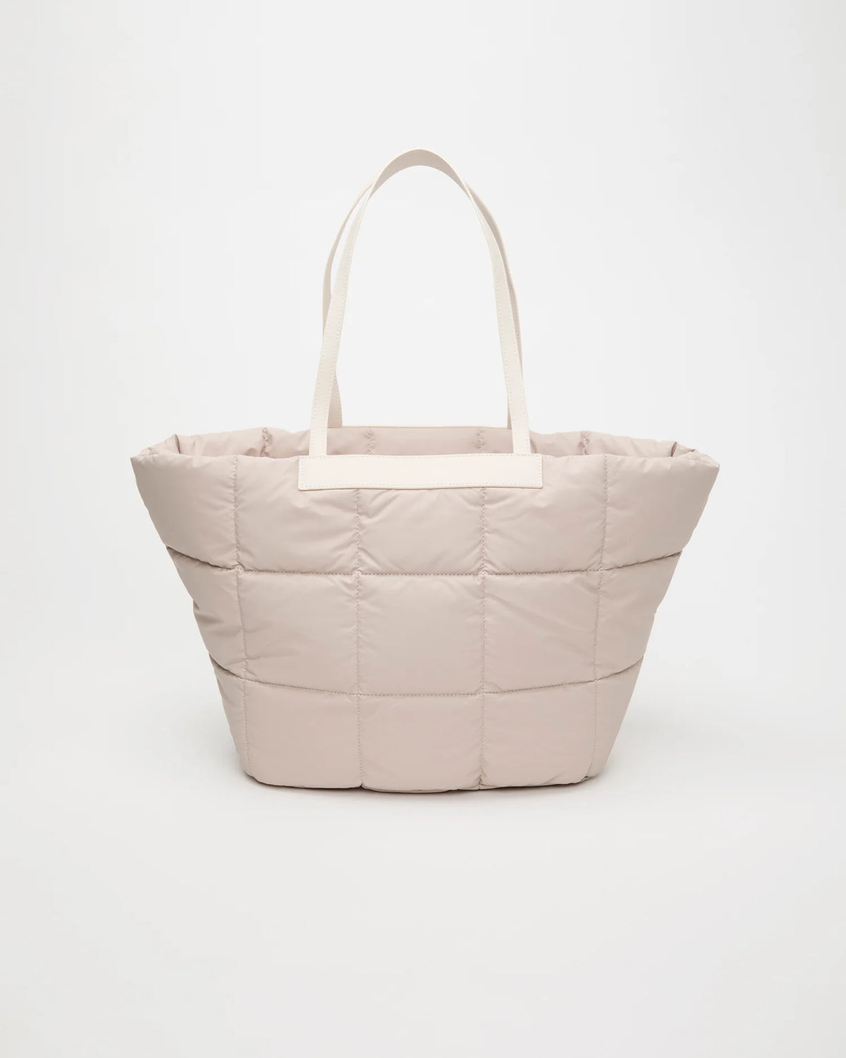 Front Image of the Porter Basque Tote Bag in Soft Taupe by Vee Collective.
