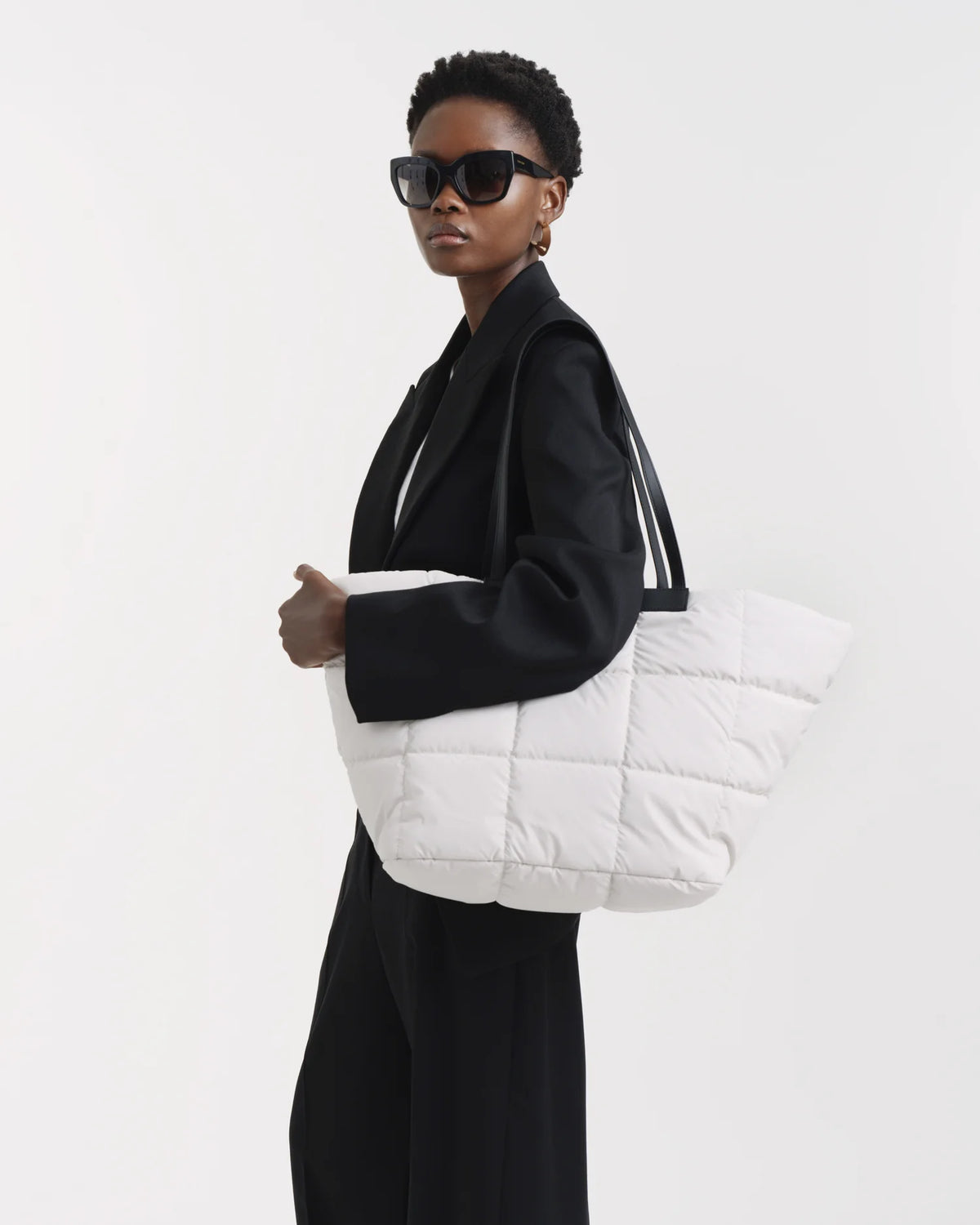 Porter Basque Whisper White by VEE COLLECTIVE