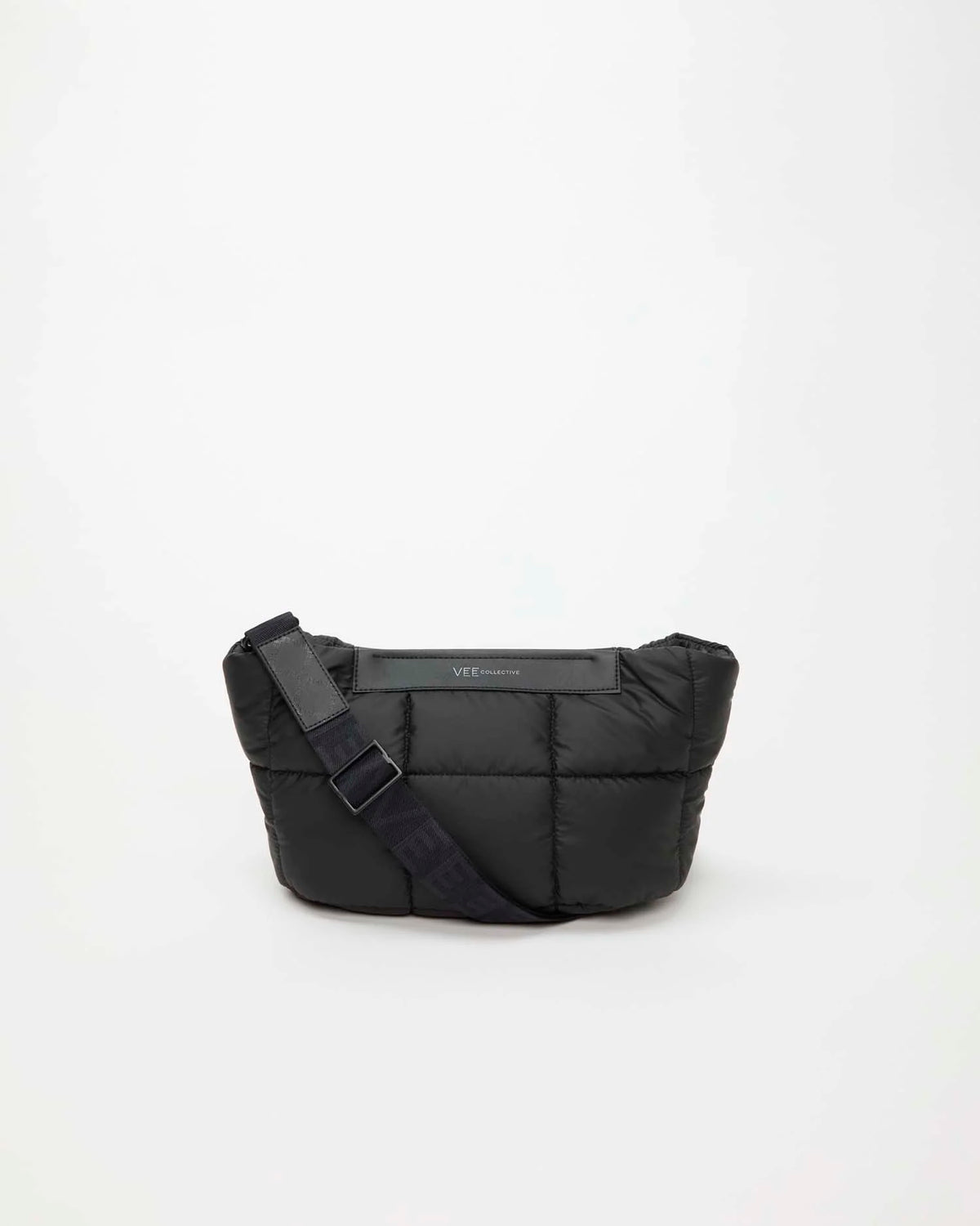 Porter Basque Clutch Matt Black by VEE COLLECTIVE