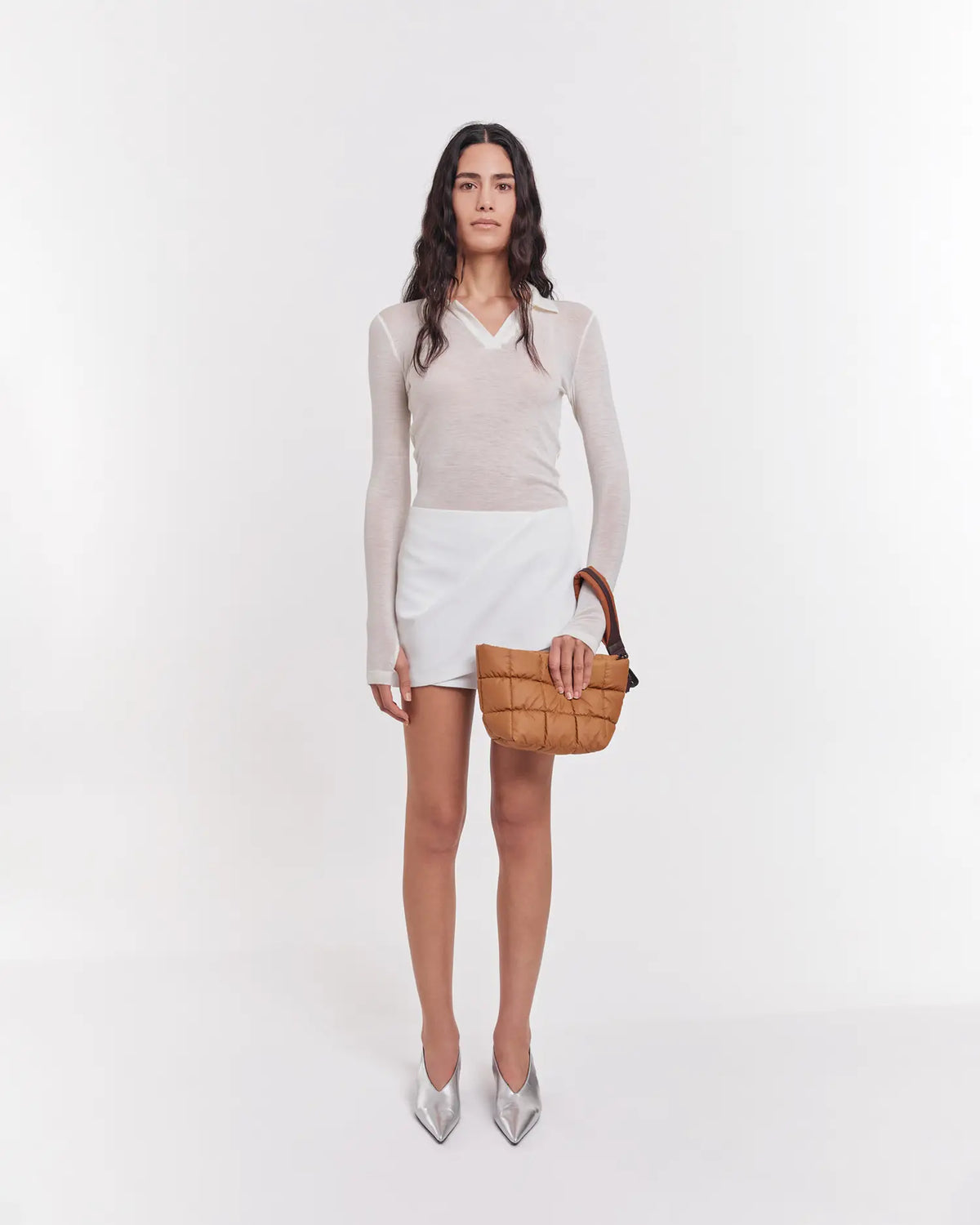 Porter Clutch Cognac by VEE COLLECTIVE