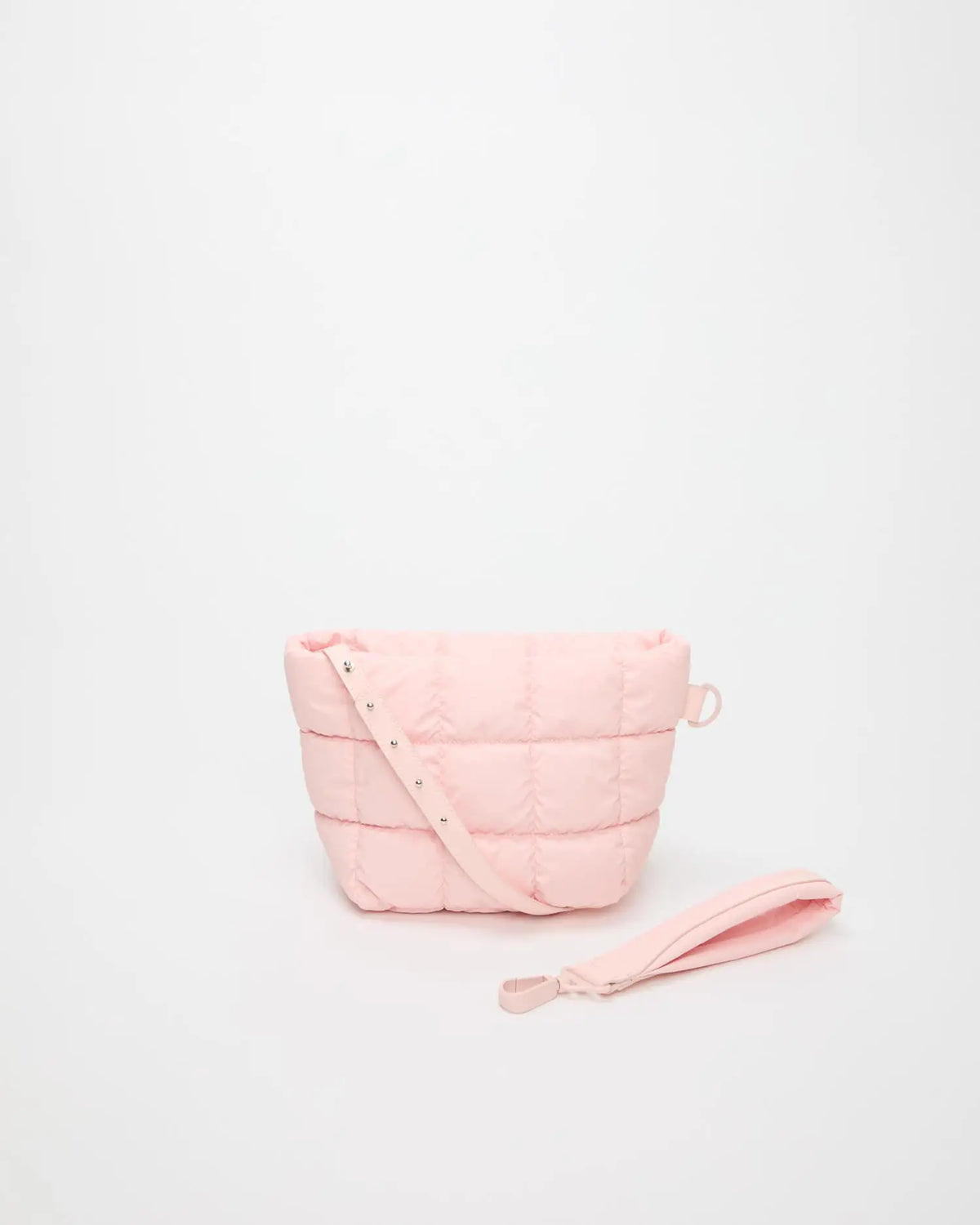 Porter Clutch Seashell Pink by VEE COLLECTIVE