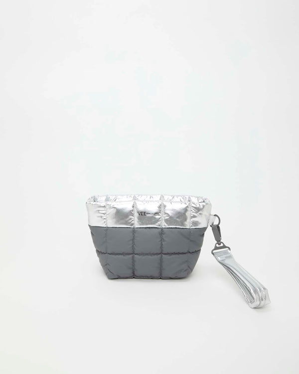 Porter Clutch Silver Grey by Porter Clutch Silver Grey