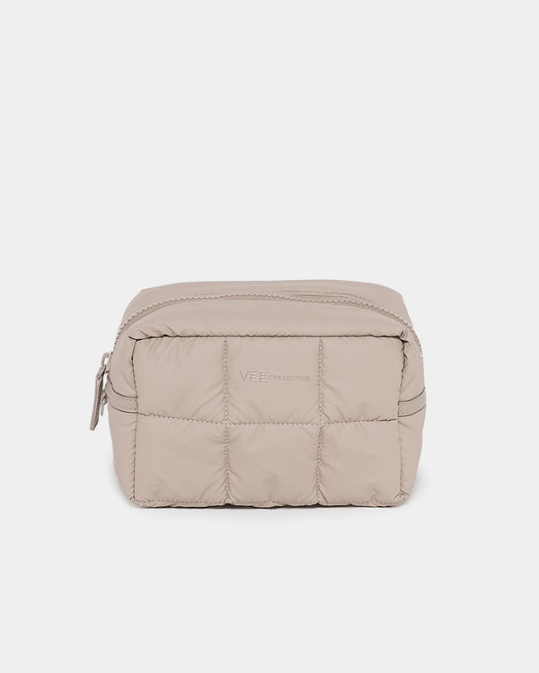 Porter Cosmetics Pouch Medium Mocha Meringue