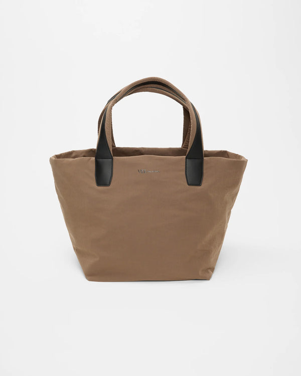 Front Image of the Porter Essence Medium tote bag in Mink Trench by Vee Collective.