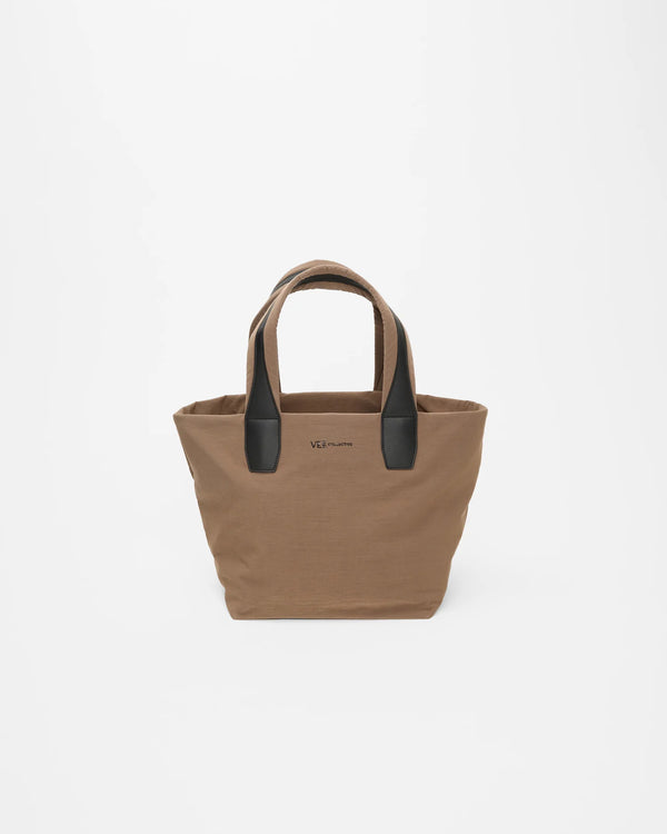 Front Image of the Porter Essence Small tote bag in Mink Trench by Vee Collective.
