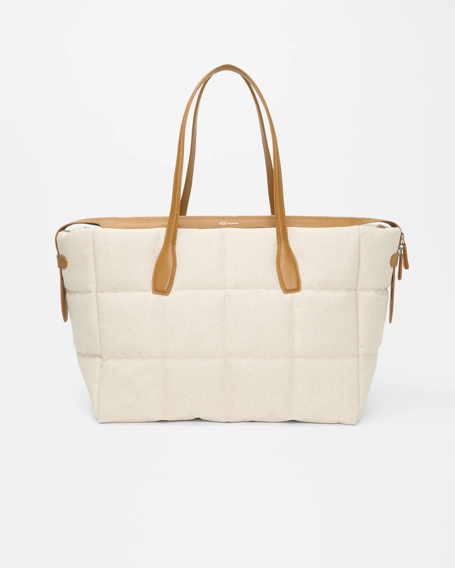 Tela Tote Large Natural Tan Canvas