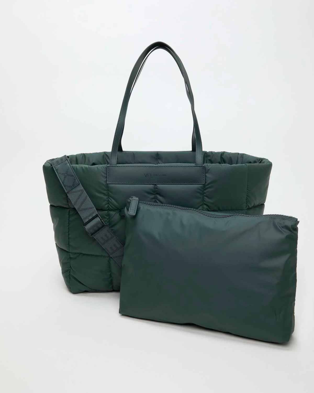 Porter Marché Large Bottle Green by VEE COLLECTIVE